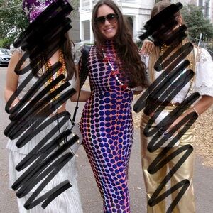 AFRM polka dot Shailenne dress